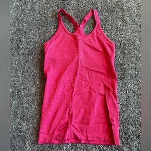 lululemon red tank